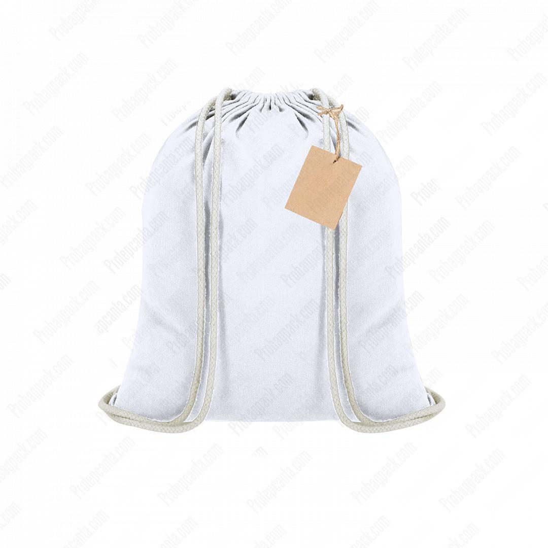 Gabardin İp Büzgülü Spor Sırt Çantası 3 Gabardin İp Büzgülü Spor Sırt Çantası - Görsel 3