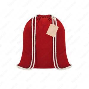 320 Gr Gabardin Buzgulu Sirt Cantasi Kirmizi Fuar Çantası