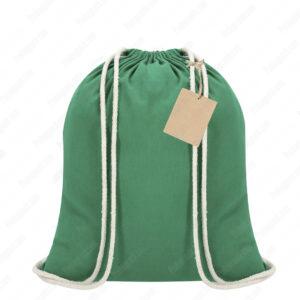 Gabardin İp Büzgülü Spor Sırt Çantası 8 320 Gr Gabardin Buzgulu Sirt Cantasi Yesil