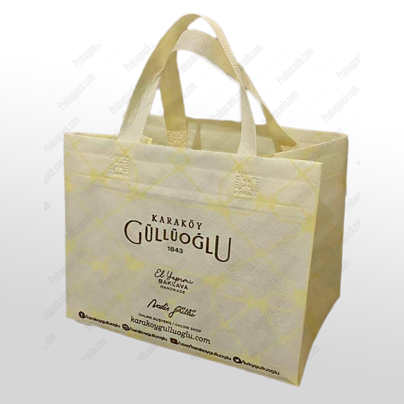 Nonwoven Ultrasonik 3D Körüklü Baklavacı Çantası 1 Nonwoven Ultrasonik 3D Körüklü Baklavacı Çantası