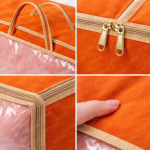 Biyeli Pvc'Li Fermuarlı Nonwoven Tela Battaniye Çantası 5 Biyeli Pvcli Fermuarli Nonwoven Tela Battaniye Cantasi 2