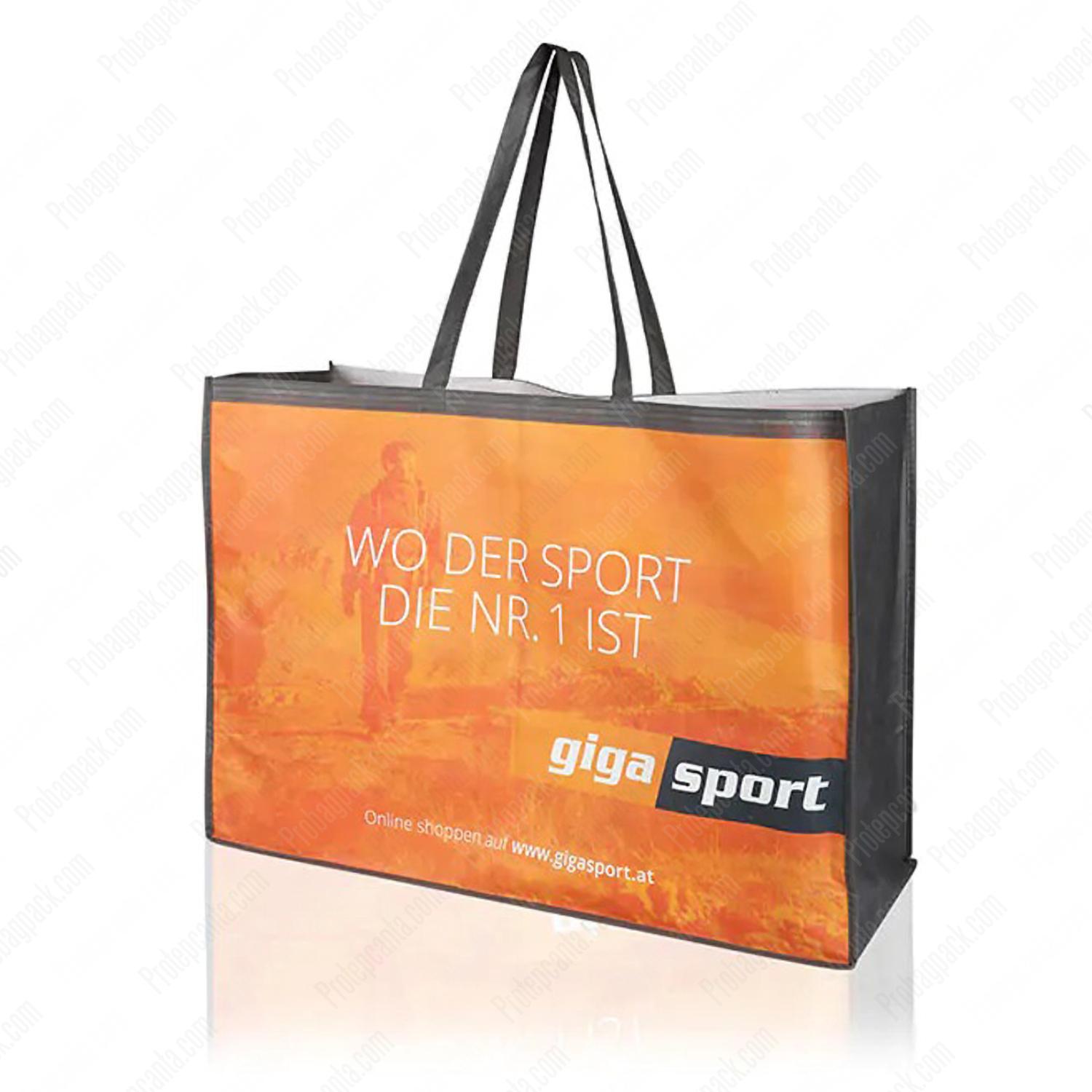 Dikişli Nonwoven Giyim Alışveriş Çantası 1 Dikişli Nonwoven Giyim Alışveriş Çantası