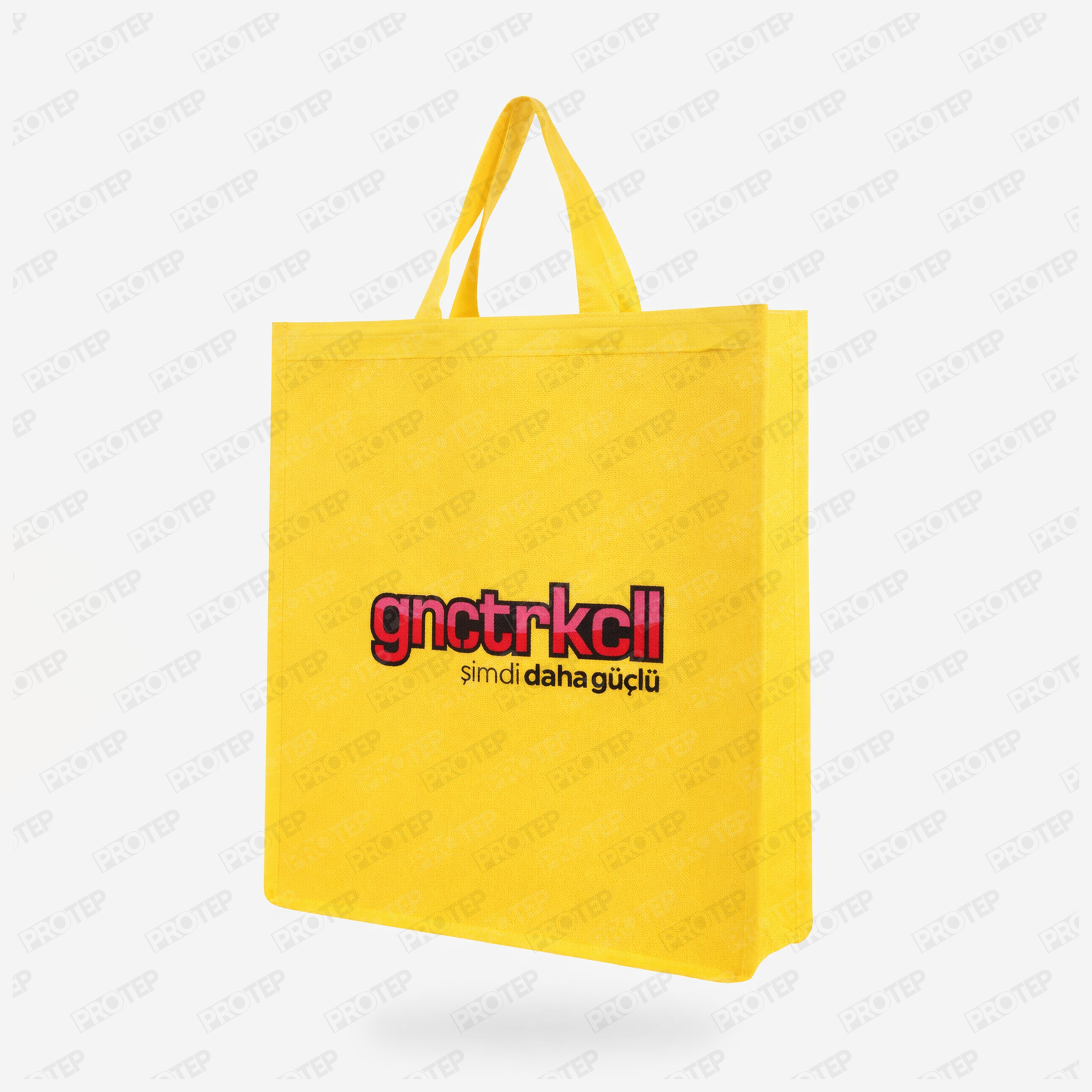 Dikişli Tela Nonwoven Turkcell Şirket Çantası 1 Dikişli Tela Nonwoven Turkcell Şirket Çantası