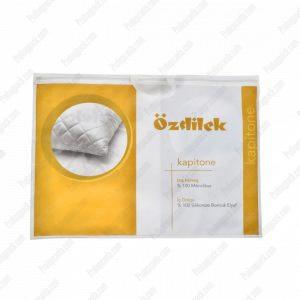 Alternative view of Fermuarlı Yastık İçin Öz Dilek Baskılı Nonwoven Bez Çanta