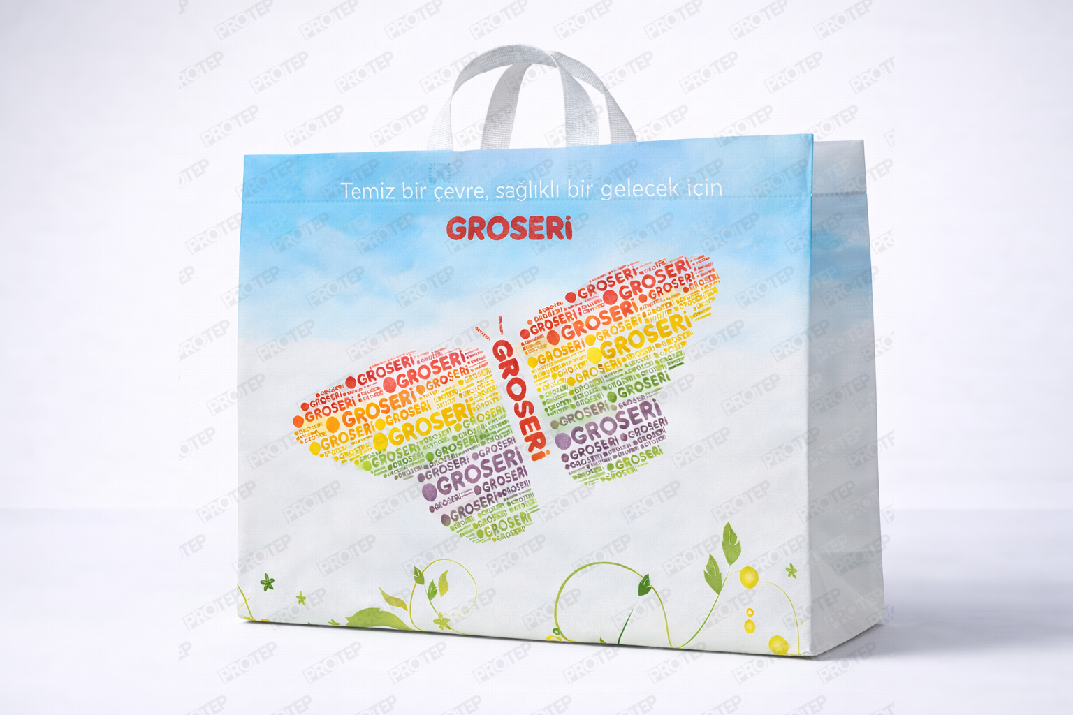 Gross Market Çevre Dostu Nonwoven Lamineli Bez Çanta 2 Gross Market Çevre Dostu Nonwoven Lamineli Bez Çanta - Görsel 2