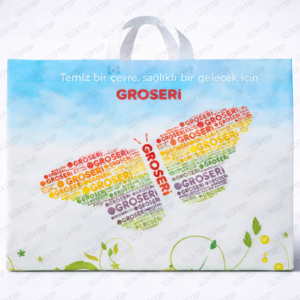 Gross Market Çevre Dostu Nonwoven Lamineli Bez Çanta