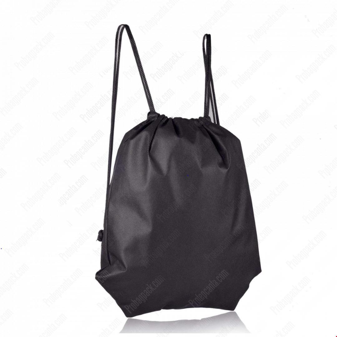 İpli Büzgülü Tela Nonwoven Sırt Çantası 2 İpli Büzgülü Tela Nonwoven Sırt Çantası - Görsel 2