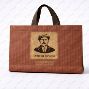 Alternative view of Lamineli Ultrasonik Nonwoven Kuruyemişci, Lokumcu Bez Çanta