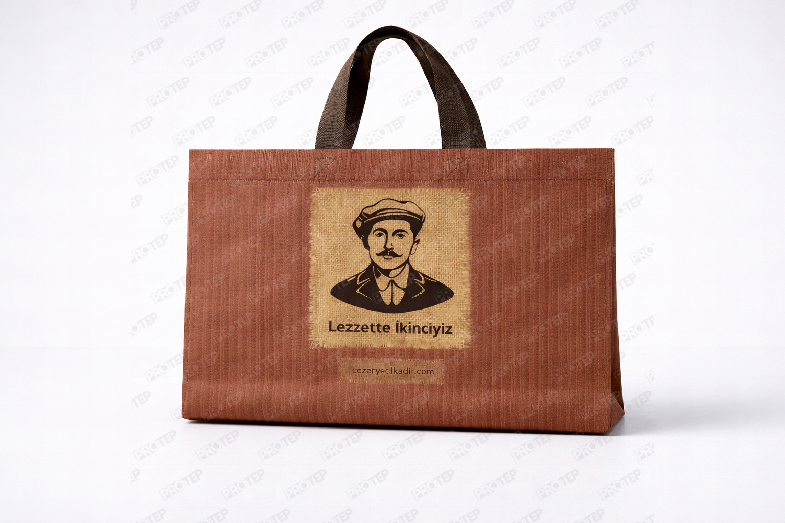 Lamineli Ultrasonik Nonwoven Kuruyemişci, Lokumcu Bez Çanta 2 Lamineli Ultrasonik Nonwoven Kuruyemişci, Lokumcu Bez Çanta - Görsel 2