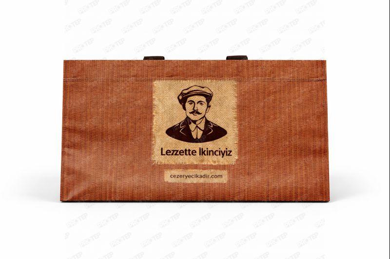 Lamineli Ultrasonik Nonwoven Kuruyemişci, Lokumcu Bez Çanta 3 Lamineli Ultrasonik Nonwoven Kuruyemişci, Lokumcu Bez Çanta - Görsel 3