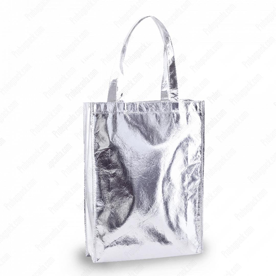 Metalik Kaplamalı Lamineli Nonwoven Çanta 6 Metalik Kaplamalı Lamineli Nonwoven Çanta - Görsel 6