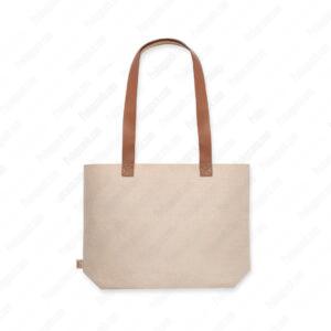 Natural Koton Kece Bez Tote Tasima Cantasi 06