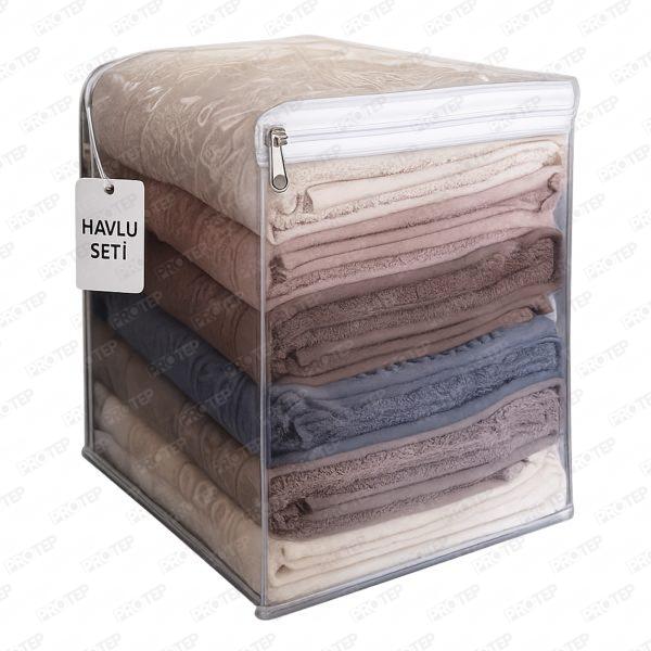 Nonwoven Biyeli Seffaf Pvcli Havlu Tasima Cantasi Ve Ambalaji Hurc