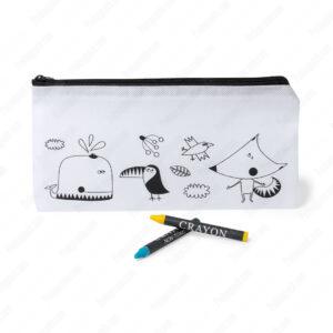 Nonwoven Tela Promosyon Boyama Kalemlik - 22x11 cm