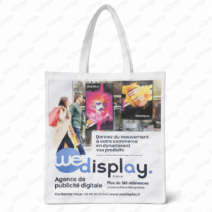 Nonwoven Tela Şirket Promosyon Çantası - 35x45x12 cm