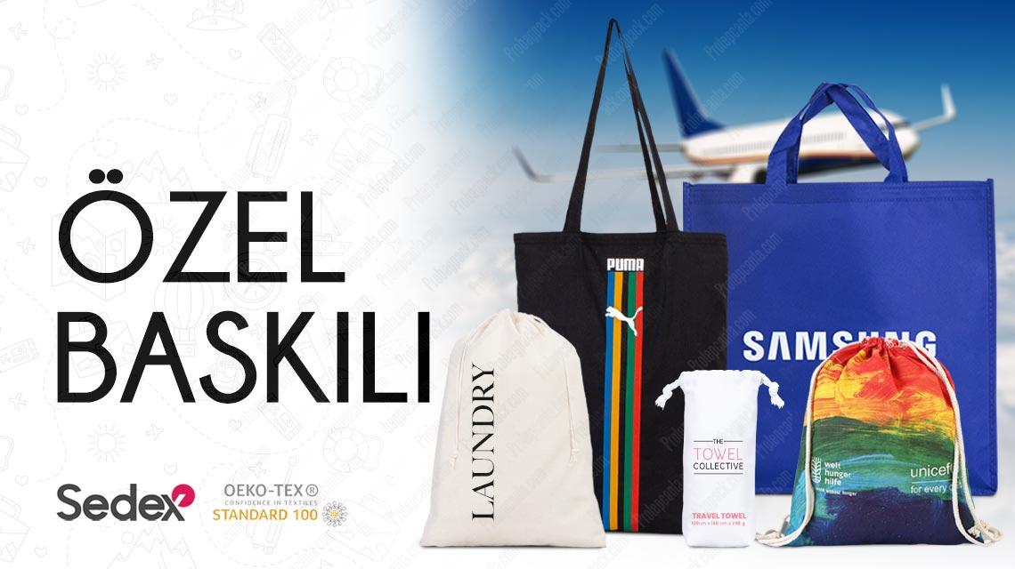 İhracat 1 Ozel Baskili Bez Canta Mikro Ihracat