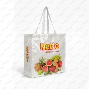 Lamineli Opp Nonwoven Körüklü Bez Çanta 5 Parlak Lamineli Pp Nonwoven Koruklu Bez Canta