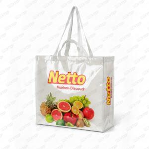 Lamineli Opp Nonwoven Körüklü Bez Çanta