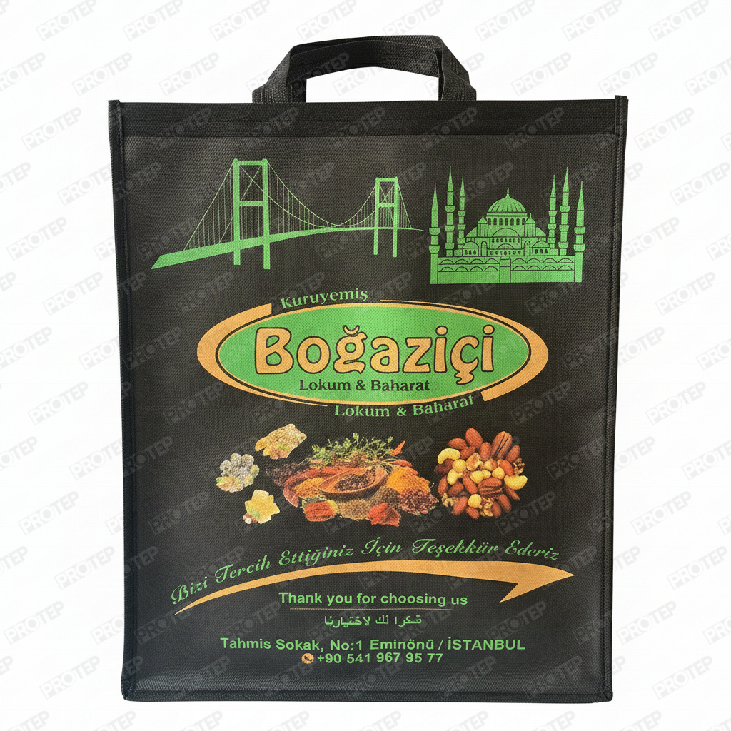 Tela Nonwoven Baharatçı Çantası - 35X45X12 Cm 1 Tela Nonwoven Baharatçı Çantası - 35X45X12 Cm