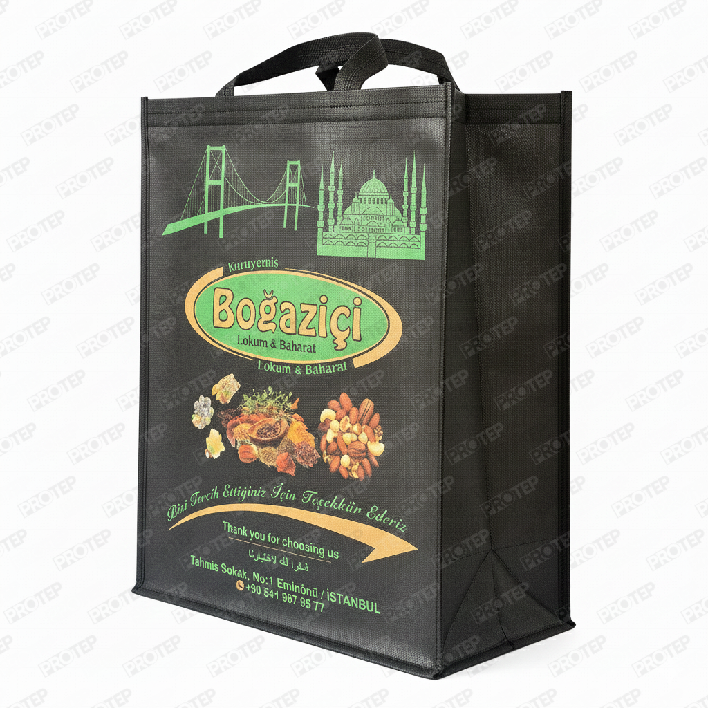 Tela Nonwoven Baharatçı Çantası - 35X45X12 Cm 2 Tela Nonwoven Baharatçı Çantası - 35X45X12 Cm - Görsel 2