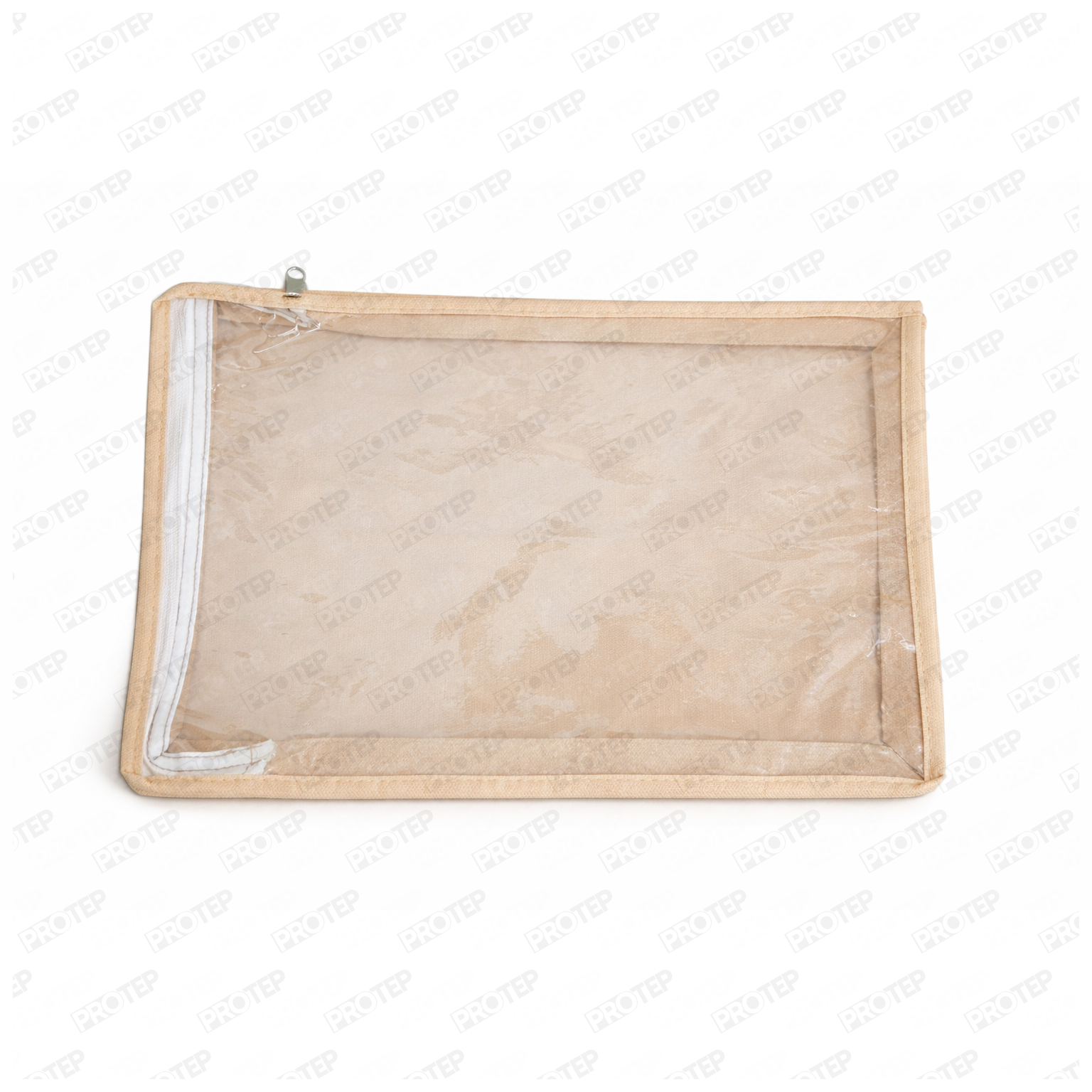 Nonwoven Tela Şeffaf Pvcli Fermuarlı Triko Taşıma Çantası 1 Nonwoven Tela Şeffaf Pvcli Fermuarlı Triko Taşıma Çantası