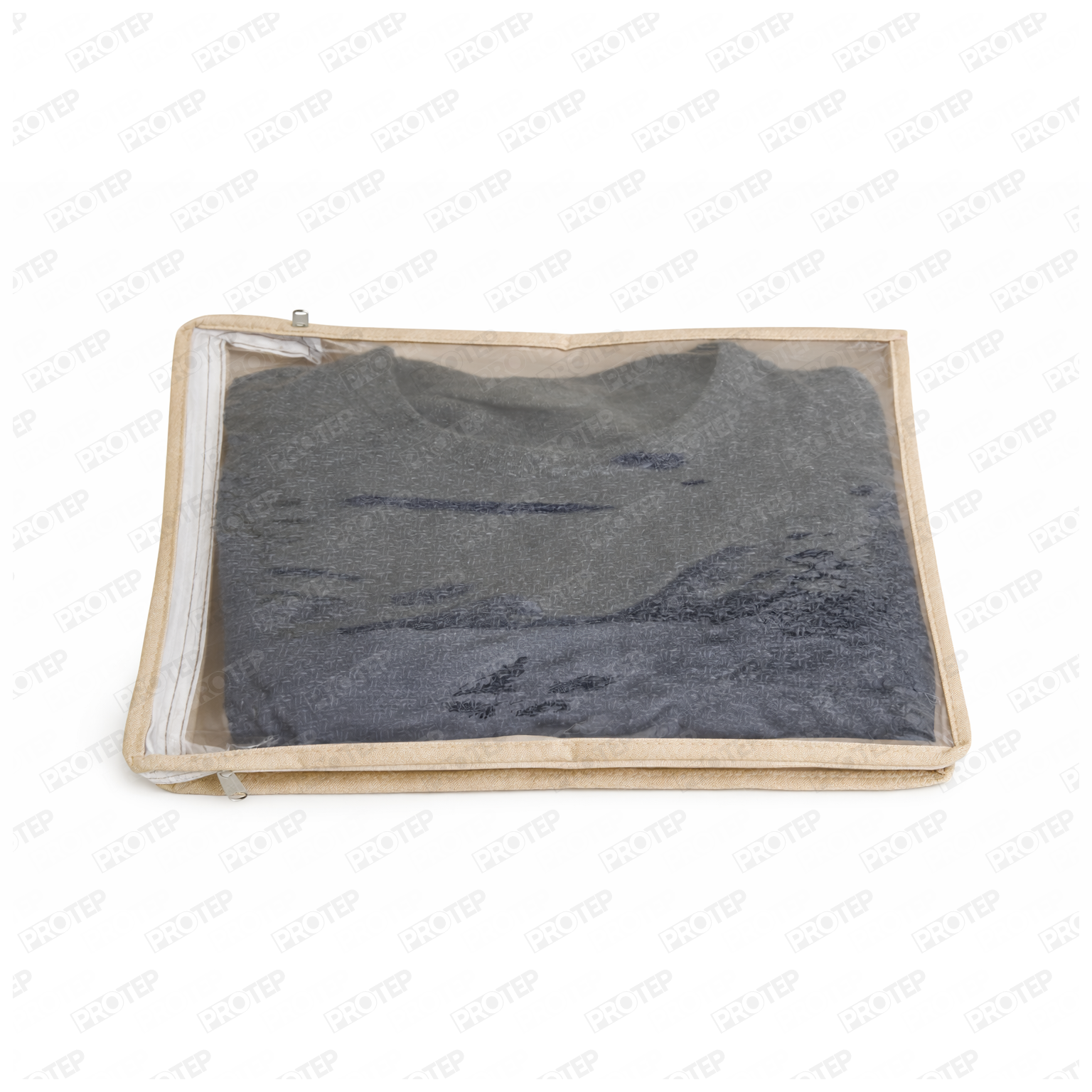 Nonwoven Tela Şeffaf Pvcli Fermuarlı Triko Taşıma Çantası 3 Nonwoven Tela Şeffaf Pvcli Fermuarlı Triko Taşıma Çantası - Görsel 3