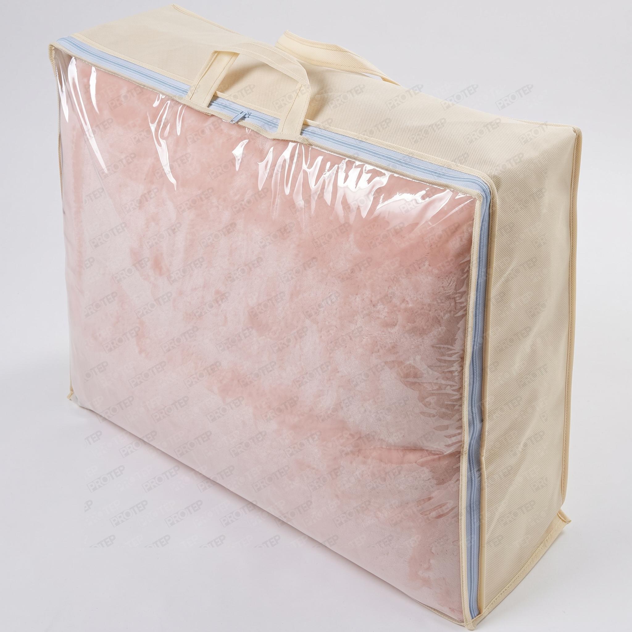 Uyku Seti Çantası – Şeffaf Pvc Pencereli, Biyeli Nonwoven Tela Hurç Çanta 1 Uyku Seti Çantası – Şeffaf Pvc Pencereli, Biyeli Nonwoven Tela Hurç Çanta