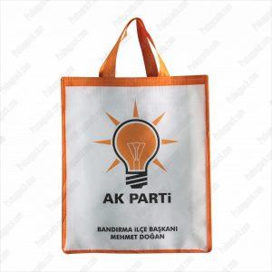 Akparti Secim Nonwoven Tela Canta