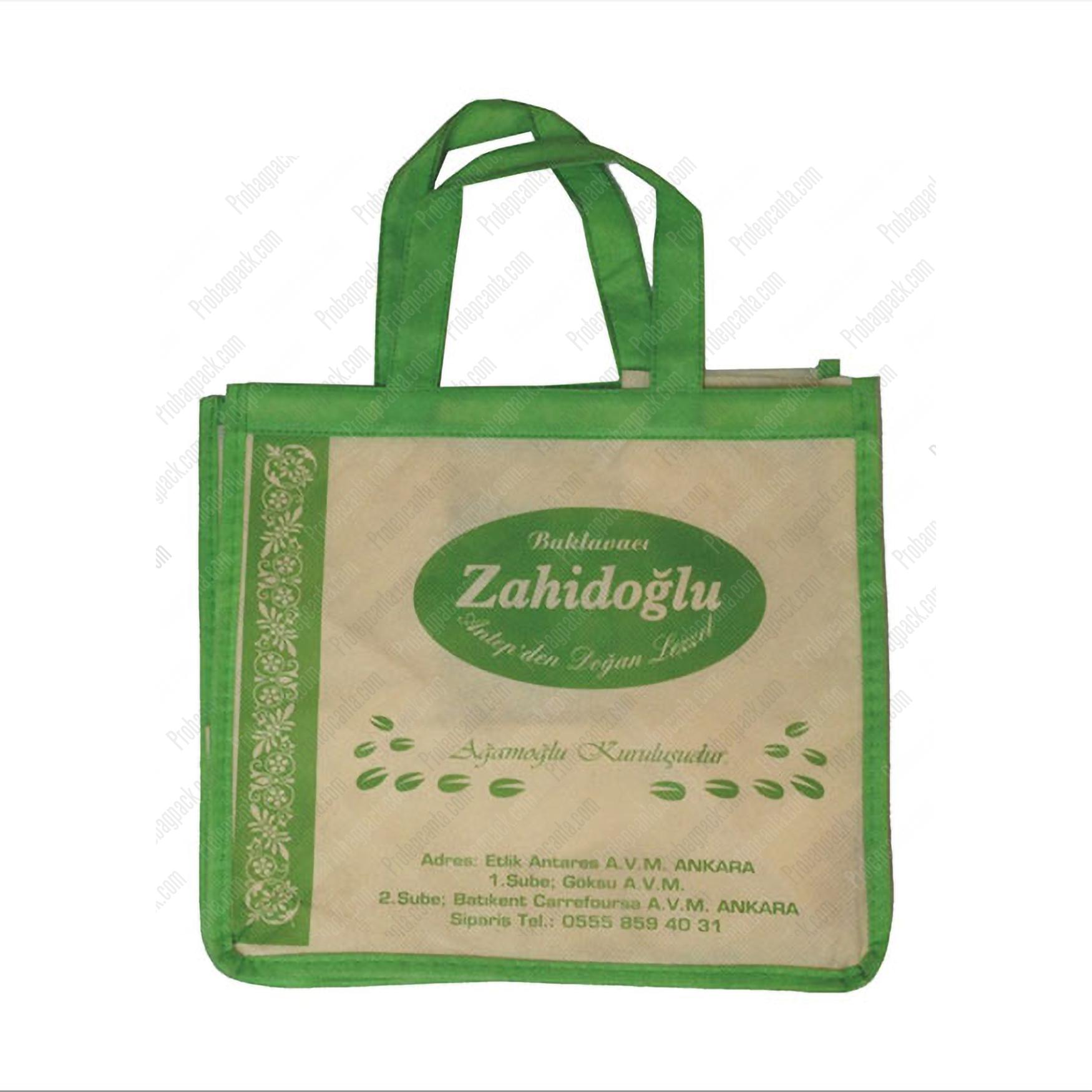 Nonwoven Tela Dikişli Baklava Çantası 25X30X15Cm 1 Nonwoven Tela Dikişli Baklava Çantası 25X30X15Cm