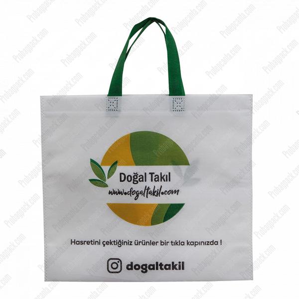 Ultrasonik Kaynaklı Nonwoven Alışveriş Çantası 1 Ultrasonik Kaynaklı Nonwoven Alışveriş Çantası