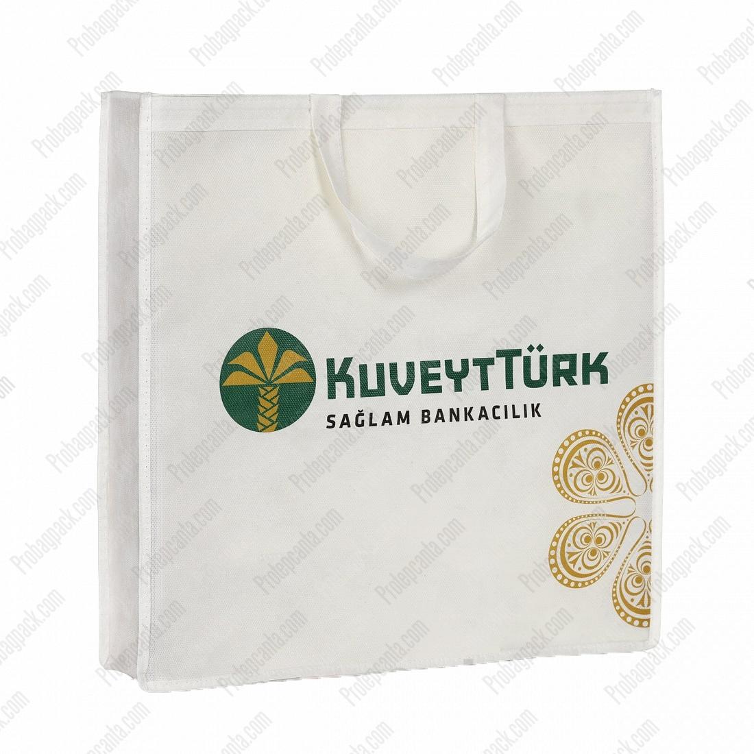 Nonwoven Promosyon Bez Banka Çantası 1 Nonwoven Promosyon Bez Banka Çantası