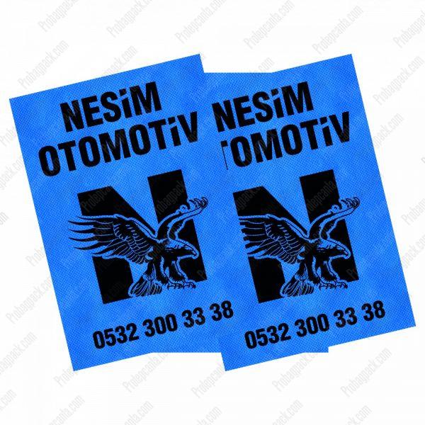 Bez Tela Nonwoven Oto Paspas Mavi 01