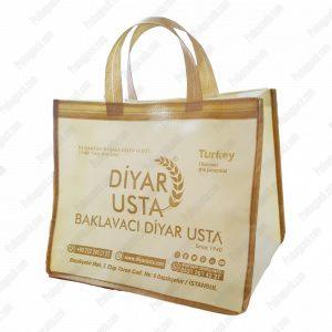Nonwoven Dikişli Baklava - Tatlı Çantası
