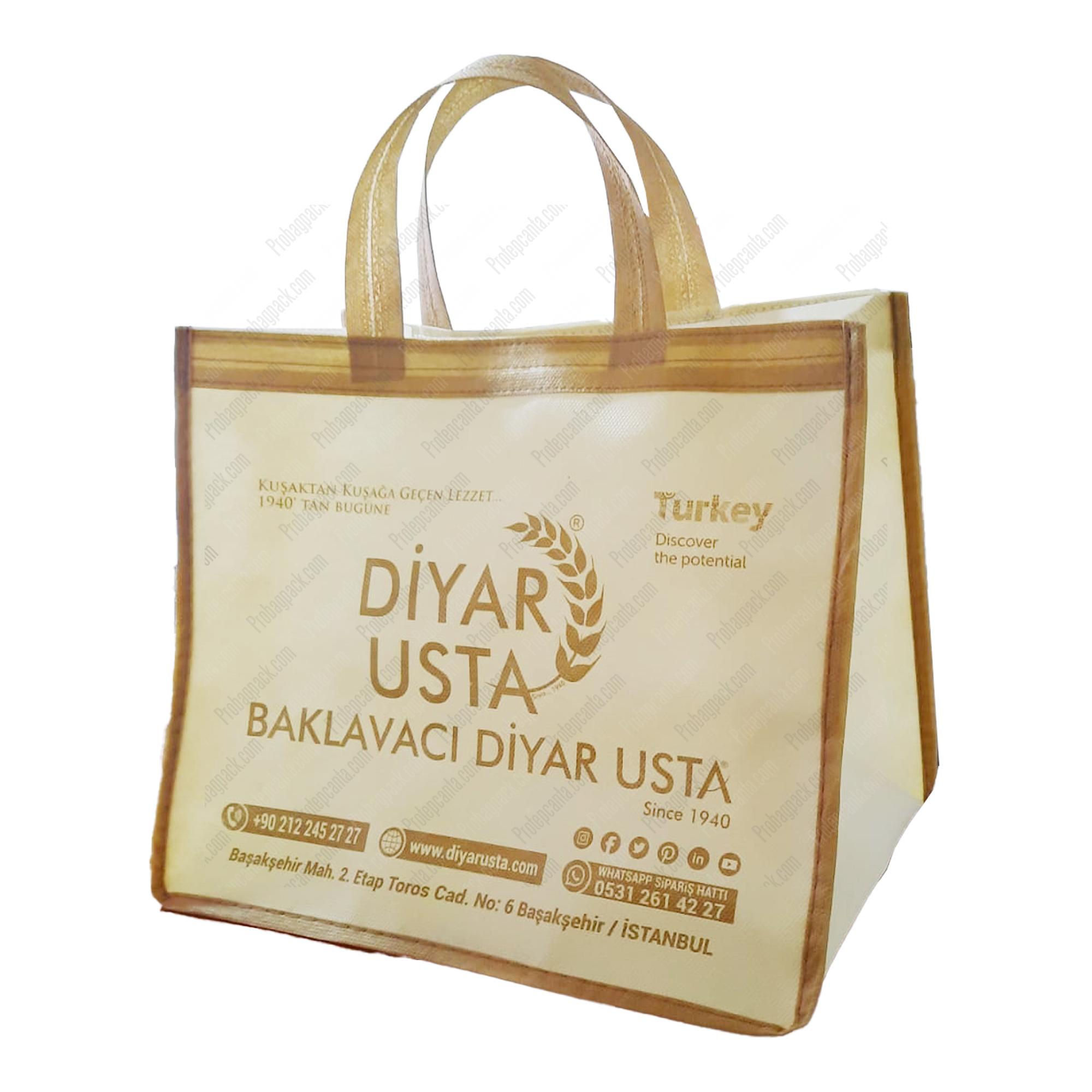 Nonwoven Dikişli Baklava - Tatlı Çantası 1 Nonwoven Dikişli Baklava - Tatlı Çantası