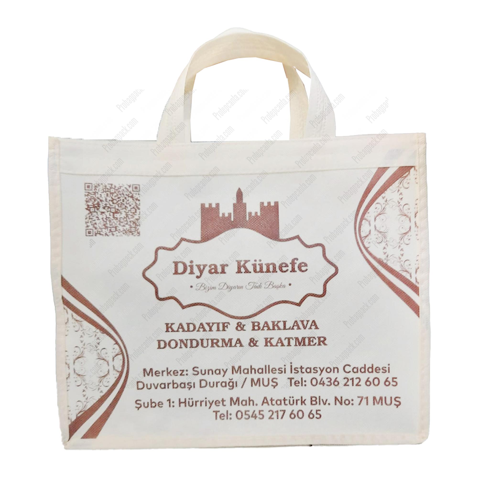 Nonwoven Dikişli Künefe Tatlı Çantası 1 Nonwoven Dikişli Künefe Tatlı Çantası