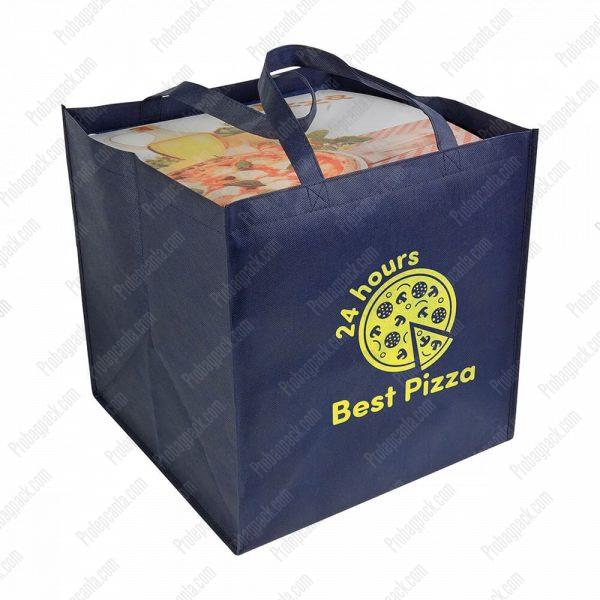 Nonwoven Tela Pizza Kutusu Çantası 36X37X36Cm
