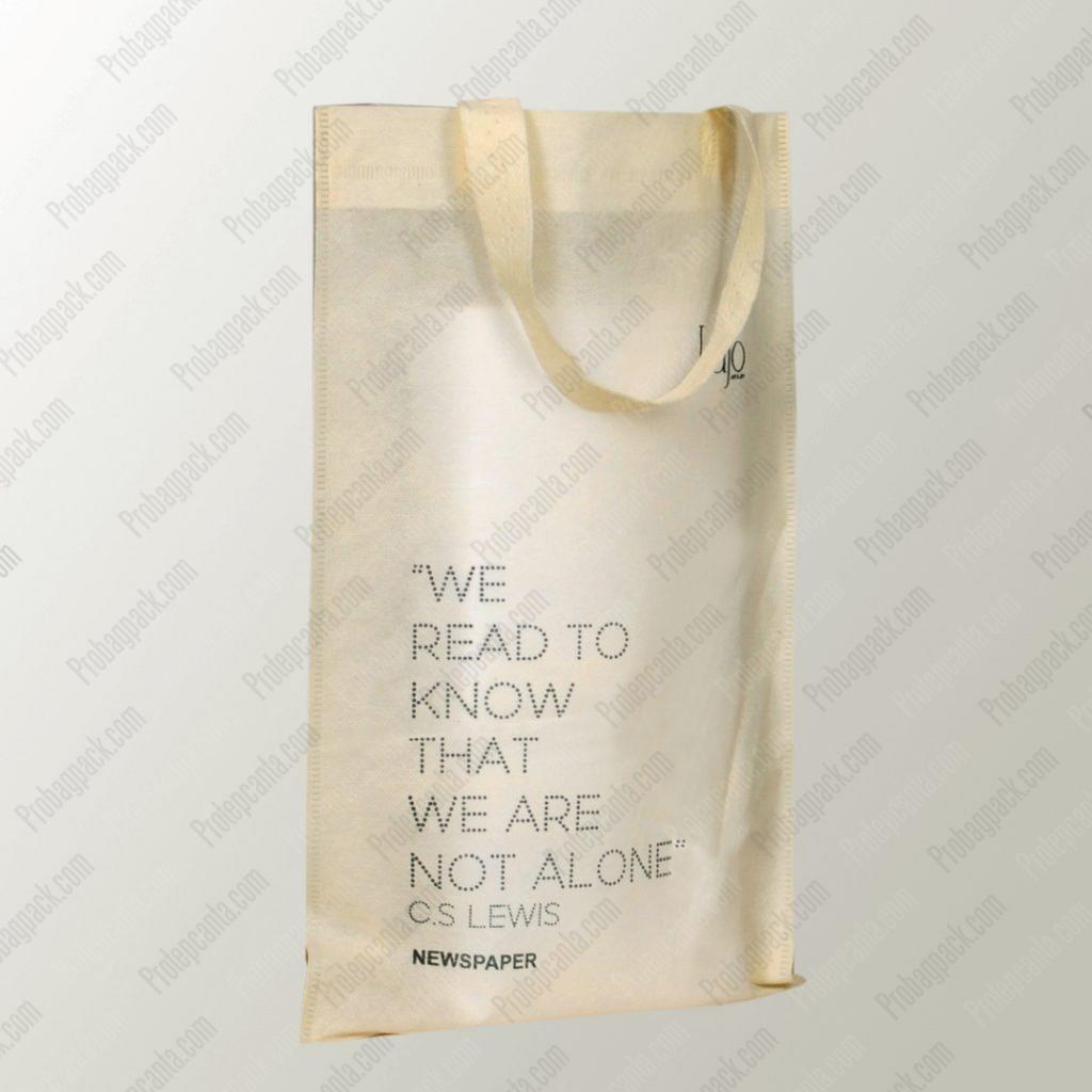 Gazete Torbasi Ultrasoni̇k Tela Nonwoven Çanta 1 Gazete Torbasi Ultrasoni̇k Tela Nonwoven Çanta