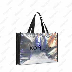 Gümüş Lamineli Non Woven Çıtçıtlı Tote Hediye Taşıma Çantası 8 Gumus Lamineli Non Woven Citcitli Tote Hediye Tasima Cantasi 03