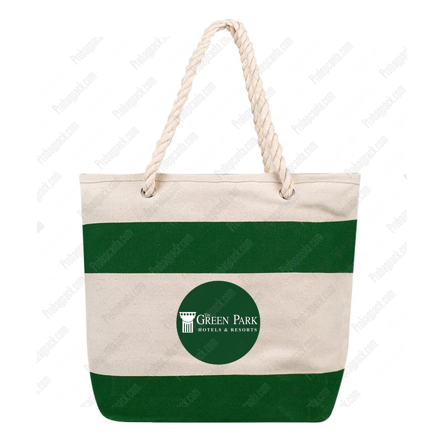 Kuş Gözlü Taban Körüklü Kanvas Tote, Alışveriş, Plaj, Otel Çantası 3 Kuş Gözlü Taban Körüklü Kanvas Tote, Alışveriş, Plaj, Otel Çantası - Görsel 3