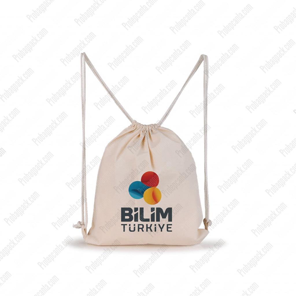 Ham Bez Sırt Çantası - 35X40 Cm 1 Ham Bez Sırt Çantası - 35X40 Cm