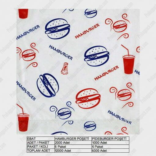 Hamburger &Amp; Tost Poşeti Kılıfı 1 Hamburger &Amp; Tost Poşeti Kılıfı