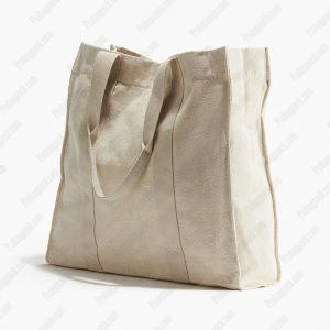 Alternative view of Kanvas Kumaş Shopper veya Otel Çantası