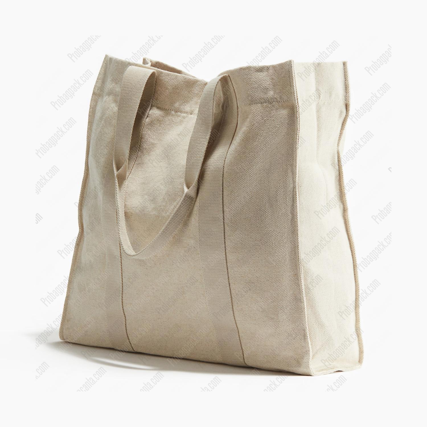 Kanvas Kumaş Shopper Veya Otel Çantası 2 Kanvas Kumaş Shopper Veya Otel Çantası - Görsel 2