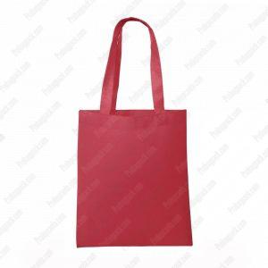 Renkli Gabardin Çanta 12 Kirmizi Gabardin Kumas Bez Canta