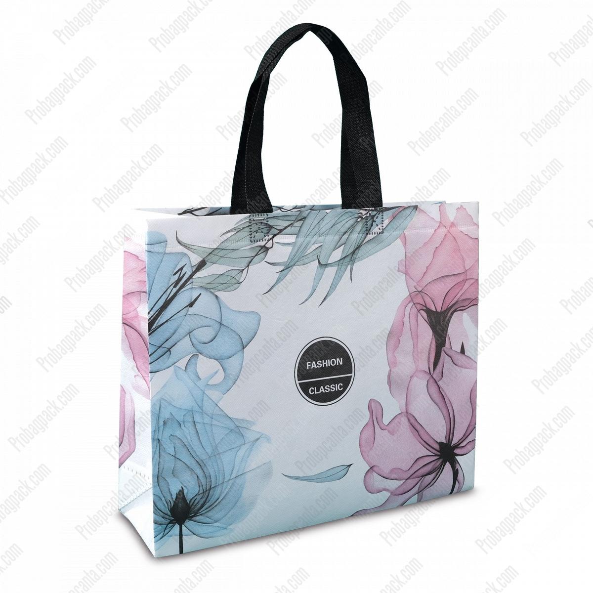 Ultrasonik Körüklü Opp Laminasyonlu Nonwoven Çanta 1 Ultrasonik Körüklü Opp Laminasyonlu Nonwoven Çanta