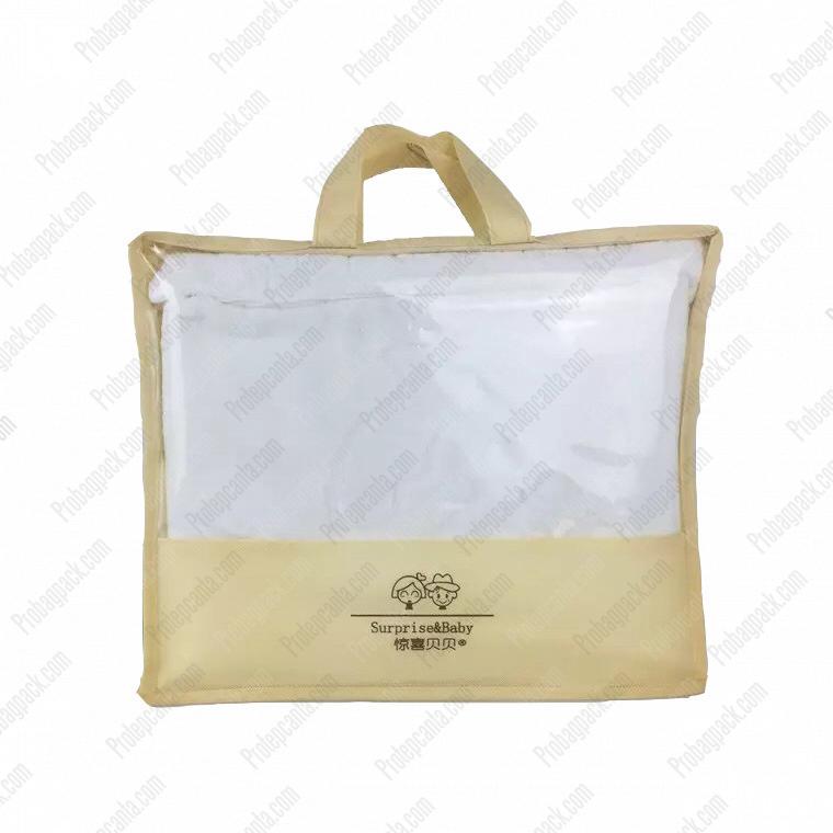 Nonwoven Fermuarlı Battaniye, Yorgan Ve Yastık Taşıma Saklama Çantası 1 Nonwoven Fermuarlı Battaniye, Yorgan Ve Yastık Taşıma Saklama Çantası