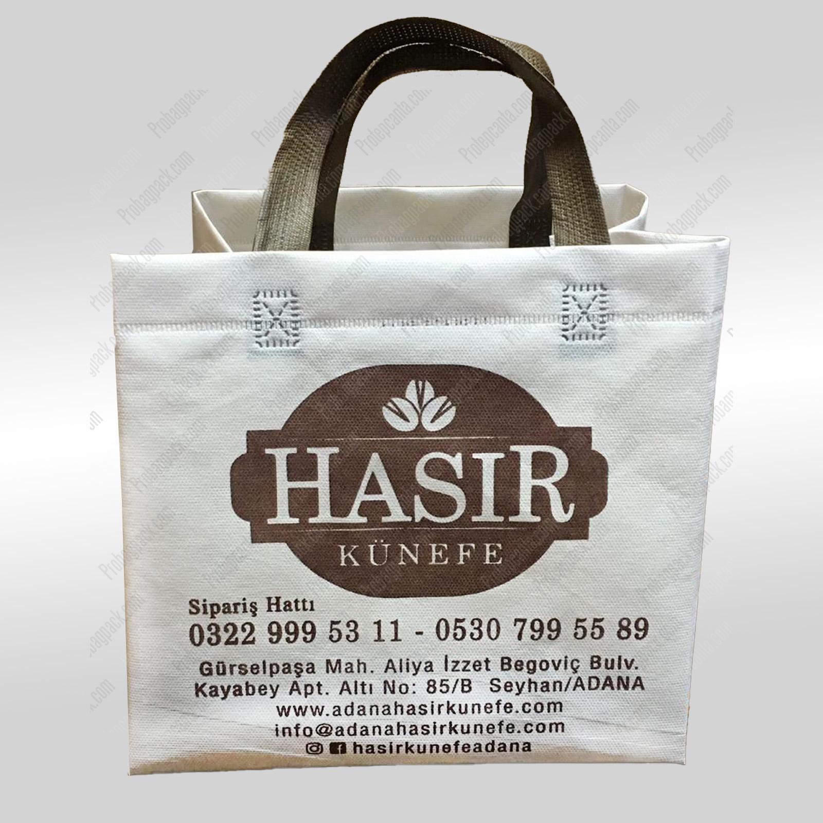 Ultrasonik Kaynaklı 3D Künefeci Nonwoven Tela Çanta 1 Ultrasonik Kaynaklı 3D Künefeci Nonwoven Tela Çanta