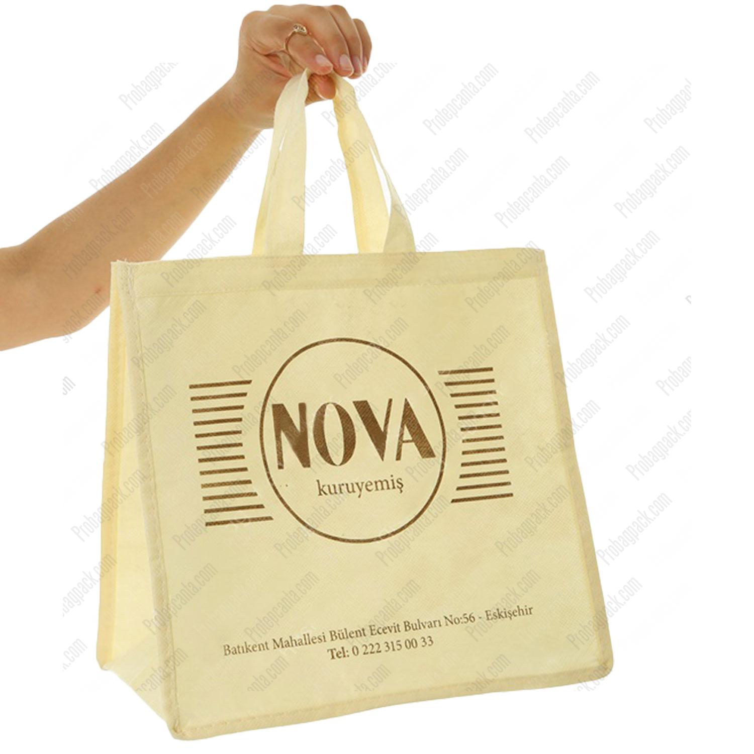 Nonwoven Tela Kuruyemişci Bez Çantası 1 Nonwoven Tela Kuruyemişci Bez Çantası