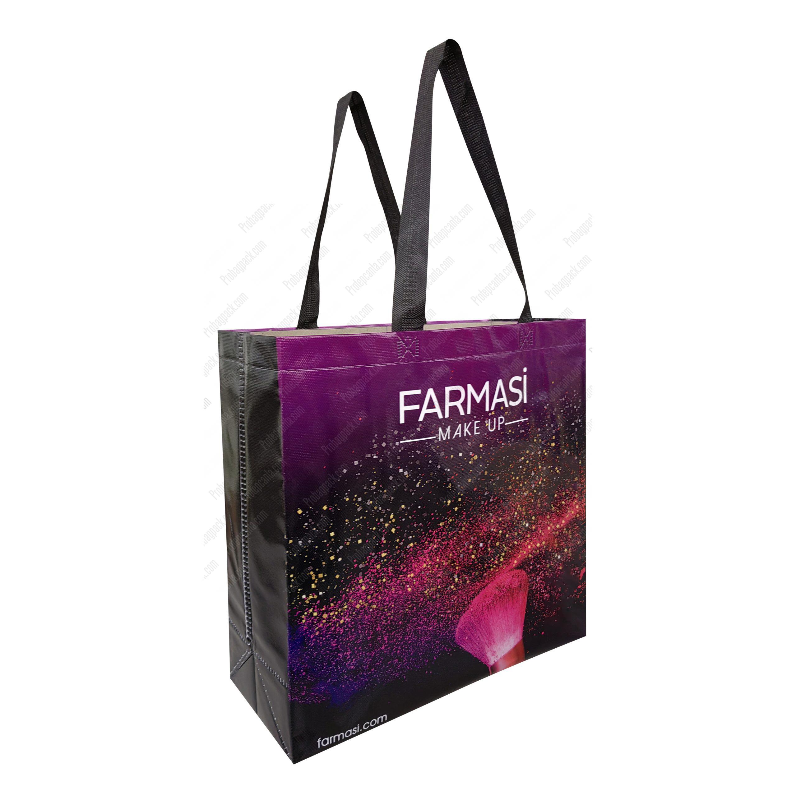 Lamineli 3D Box Ultrasonik Nonwoven Bez Çanta 1 Lamineli 3D Box Ultrasonik Nonwoven Bez Çanta