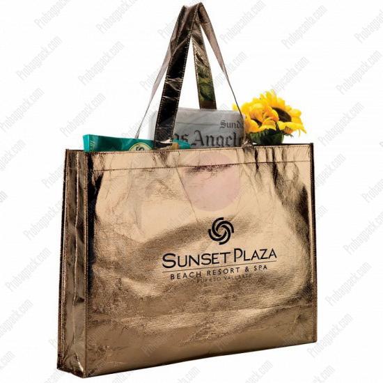 Nonwoven Gold Lamineli Dikişli Çanta 1 Nonwoven Gold Lamineli Dikişli Çanta